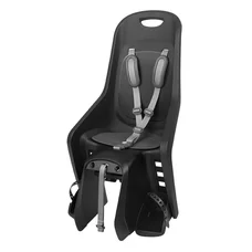 PORTE BEBE/SIEGE ENFANT ARRIERE POLISPORT A FIXER SUR PORTE BAGAGE FIXATION ETAU BUBBLY MAXI MIK HD NOIR COUSSIN GRIS (9 A 22Kgs) HOMOLOGUE EN 14344  COMPATIBLE SYSTEME " MIK HD " UNIQUEMENT