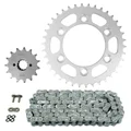 KIT CHAINE ADAPTABLE DUCATI 600 MONSTER 1993>1994  520  15x38  (DIAM COURONNE 100/124/11)  (DEMULTIPLICATION ORIGINE)  -AFAM-