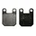 BRAKE PADS - "PIAGGIO GENUINE PART" GILERA 50 SMT FRONT+AR, RCR FRONT+REAR /APRILIA 50 RS REAR, RX REAR, SX REAR (AJP)  -00G04700141-