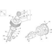 Arbre moteur - Cylindre