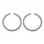 PISTON RING FOR SCOOT AIRSAL FOR  KYMCO 50 BET&WIN 2STROKE , SNIPPER 2STROKE , SUPER 9 (SOLD PER PAIR)