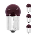 LIGHT BULB 12V 10W STANDART R10W FOOT BA15S - RED (PARKING LIGHT) (x4)  REPLAY