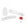 BLEEDING BRAKE TOOL KIT - P2R FOR SHIMANO MTB DISC BRAKE 5mm (WITH ADAPTERS)  - SHIMANO DEORE M6000 SLM7000 XT M8000 XTR M985/M988/M9020/ Road RS685 RS505 RS405 
