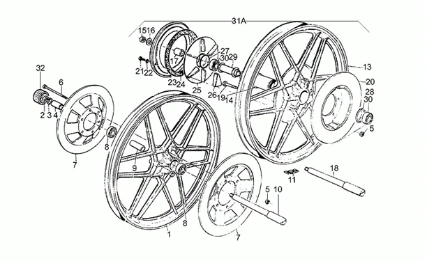 Roues alliage