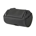 SACOCHE DE CINTRE GES GORLA CYCLINDRE NOIR FIXATION VELCROS 2L (L22 x diam 12cm)