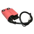 BOBINE ALLUMAGE AVEC CDI SCOOT ADAPTABLE PIAGGIO 50 ZIP 2T 1992>1997, 50 TYPHOON 1994>1997, 50 NRG 1994>1998 / GILERA 50 STALKER 1997>2003, 50 RUNNER 1997>2003  (GROSSES FICHES)  (R.O. 252537)  -P2R-