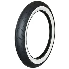 PNEU CYCLO 16''  2.50-16 (2 1/2-16) MITAS MC2 FLANCS BLANCS MC2 TL/TT 42J REINF