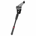 KICKSTAND FOR BICYCLE (REAR) NEWTON 24-28" ADJUSTABLE -SEATSTAY+CHAINSTAY MOUNTING - ALUMINIUM - BLACK