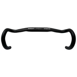 HANDLEBAR- FOR ROAD BIKE/GRAVEL - SATORI ALUMINIUM- Ø31,8 - EXT WDL 44 - BLACK