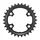 PLATEAU GRAVEL 4BRA D.80 POUR SHIMANO GRX MONO RX600 ORIGINE 30DTS INTERIEUR 11V. NOIR