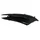 REAR COWL -RIGHT- "PIAGGIO GENUINE PART" 300 YOURBAN HPE BLACK 80/B  -65738100NI-