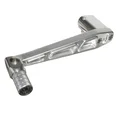 SELECTEUR DE VITESSE ADAPTABLE DERBI 50 GPR/APRILIA 50 RS 2006> ALU ARGENT (PLIABLE)  -VICMA-