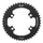 CHAINRING FOR ROAD BIKE Ø 110 - 4 ARMS - Ø110 FOR SHIMANO TIAGRA 4700 TA X110 WS 46 Teeth- External COMPATIBLE SORA 3000/CLARIS 2000 BLACK 9/10 Speed.