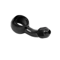 RACCORD BANJO DURITE DE FREIN DIAM INT 10mm DIAM EXT M10 x 125 COUDE 45- NOIR -P2R