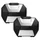VALISE LATERALE/SIDE-CASE SHAD SH38X EXPANDABLE 38L NOIR/ALU (fixation 3P, 4P SYSTEM vendue séparément) (D0B38200) (PAIRE)