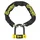 ANTITHEFT- CHAIN LOCK AUVRAY XTREM 1.00 M - Ø 13.5 mm + U LOCK XTREM MEDIUM (FULL SRA APPROVED)