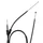 TRANSMISSION THROTTLE CABLE FOR 50cc MOTORBIKE PEUGEOT 50 XP6 SM 1997> (Ø 6)  -SELECTION P2R-