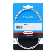 CABLE DE FREIN VTT ELVEDES INOX L2,00M (VENDU A L'UNITE SUR CARTE)