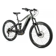 VELO ELECTRIQUE/VAE VTT 29 LEADER FOX ARRAN TOUT SUSPENDU HOMME GRIS 10V MOTEUR CENTRAL PANASONIC GX ULTIMATE 36V 90Nm BATTERIE 20Ah (CADRE 19,5" - H50cm - L - ADULTE DE 178cm à 185cm)