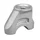 HANDLEBAR HALF CLAMP (LOWER) "PIAGGIO GENUINE PART" APRILIA 750-900 SHIVER  -852493-