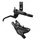 DISC BRAKE KIT- HYDRAULIC FOR MTB - SHIMANO DEORE M6100 - REAR - BLACK - DOUBLE PISTON CALIPER- HOSE 1700MM (WITHOUT DISC)