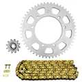 CHAIN AND SPROCKET KIT FOR GAS GAS 50 ROOKIE SM 2001>2005  420  12x52  (Ø SPROCKET 105/125/8.5)  (OEM SPECIFICATIONS)  -AFAM-