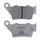 PLAQUETTE DE FREIN NISSIN POUR APRILIA 750 SHIVER 2007>2018 AR / BMW 650 FGS 1999>2012, 1000 S RR 2009>2018 AR / YAMAHA 660 XT X 2004> AR / KTM 890 DUKE R 2020> AR (2P-275NS) (SEMI METAL)
