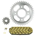 KIT CHAINE ADAPTABLE MASH 125 SEVENTY FIVE E4 2017>2020, CAFE RACER 2017>2019, SCRAMBLER 2017, SEVENTY 2017  428  13x42  (DEMULTIPLICATION ORIGINE)  -AFAM-