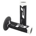 GRIP- PROGRIP OFF ROAD 788 TRIPLE DENSITY BASE WHITE/BLACK/TITANIUM 115mm (PAIR) (CROSS/MX)