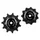 GALET DERAILLEUR TRIPEAK 11 DENTS ROULEMENT G5 CERAMIQUE POUR SHIMANO/SRAM 11/10V. NOIR (BLISTER DE 2)
