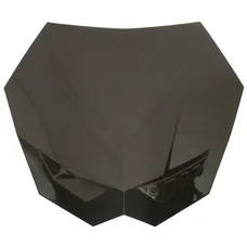 HEADLIGHT FAIRING FOR 50cc MOTORBIKE REPLAY RIVALE BLACK  - WITHOUT LIGHTS (WITH MOUNTING KIT)
