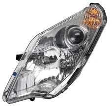 PHARE/OPTIQUE MAXISCOOTER ADAPTABLE PEUGEOT 125-250-400-500 2007> AVEC CLIGNOTANTS SATELIS GAUCHE -HOMOLOGUE CE- (766941)   -SELECTION P2R-