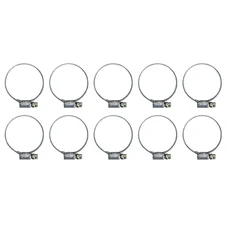 WORM DRIVE HOSE CLAMP 32X50 - WIDTH 9 mm - 10 IN A PACK. - P2R SELECTION