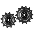 GALET DERAILLEUR VTT TRIPEAK 12-14 DENTS ROULEMENT G5 CERAMIQUE POUR SRAM EAGLE/ EAGLE AXS 12/11V. NOIR (BLISTER DE 2)