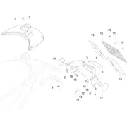 Couvercle arrière - Pare-boue