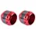 ECROU PROTECTION ANTICHUTE FIXATION MOYEU POUR TROTTINETTE KUKIRIN G2 MASTER/SMARTGYRO RYDER METAL ROUGE  -SELECTION P2R-