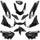 FAIRINGS/BODY PARTS FOR YAMAHA 125 N-MAX 2021> GLOSS BLACK ( 12 PARTS KIT)  -P2R-