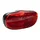 ECLAIRAGE VELO POUR MOYEU DYNAMO ARRIERE SUR PORTE-BAGAGE SPANNINGA LINEO XD ENTRAXE 50 ET 80MM NOIR