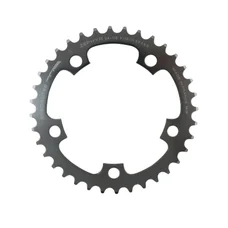 CHAINRING FOR ROAD BIKE- 5 Arms- 36T.Ø 110  -INNER- ALUMINIUM SILVER- 7075 TA ZEPHYR    (SHIMANO TYPE) 9/10Speed.