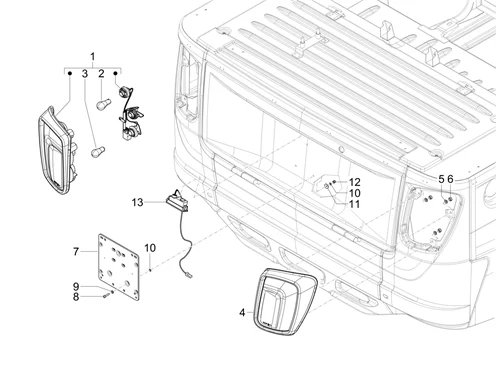 Eclairages arrière - Clignotants