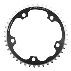 PLATEAU ROUTE 5BRA D.130 STRONGLIGHT 42DTS INTERIEUR NOIR ALU 7075 TYPE SHIMANO  11/10V.