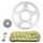 CHAIN AND SPROCKET KIT FOR DERBI 125 GPR NUDE 2004>2008  428  16x50  (Ø SPROCKET 62/108/10.25)  (OEM SPECIFICATIONS)  -AFAM-