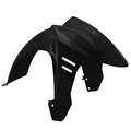 FRONT MUDGUARD FOR SCOOT PEUGEOT 50 LUDIX 14 INCHES WHEEL -GLOSS BLACK-- SELECTION P2R
