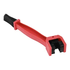 BROSSE/PINCEAU DE NETTOYAGE CHAINE MOTO ROUGE  -P2R-