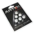 GALET/ROULEAU MAXISCOOTER ARTEK K1  20x17   7,5g (x6)  POUR PEUGEOT 125 SATELIS/ SUZUKI 125 BURGMAN/ APRILIA 125 LEONARDO/KYMCO 125 PEOPLE