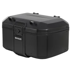 TOP CASE SHAD TR55 TERRA 55L PURE BLACK AVEC LOCK SYSTEM - CAPACITE 2 CASQUES JET (Platine vendue séparemment)  (D0TR55100B)