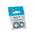 WHEEL NUT FOR BICYCLE - 14x100 (PAIR ON CARD)  -WELDTITE-