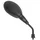 MIRROR FOR SCOOT PIAGGIO 50 ZIP 2010> BLACK RIGHT ( APPROVED)  -SELECTION P2R-