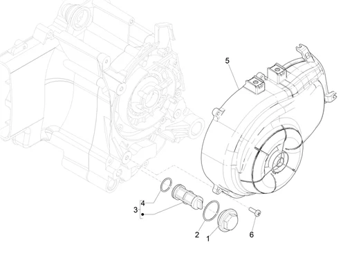 Couvercle volant magnetique - Filtre à huile