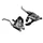 LEVIER/MANETTE VTT SHIMANO STEF51 3x8V. ARGENT POUR FREIN V-BRAKE (PAIRE)